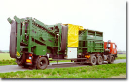 Mobile Siebanlage